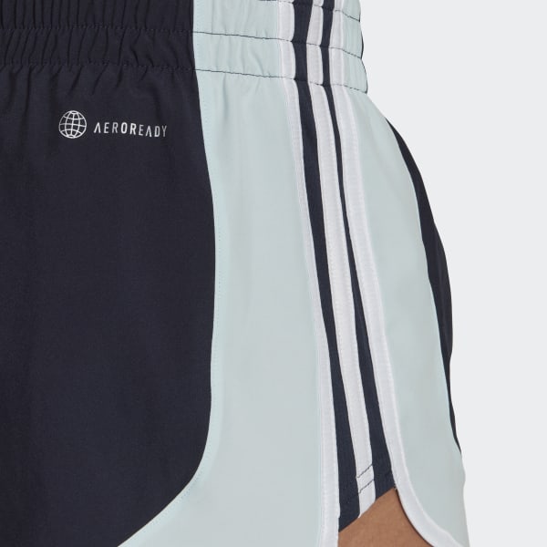 blauw Marathon 20 Colorblock Hardloopshort DI411