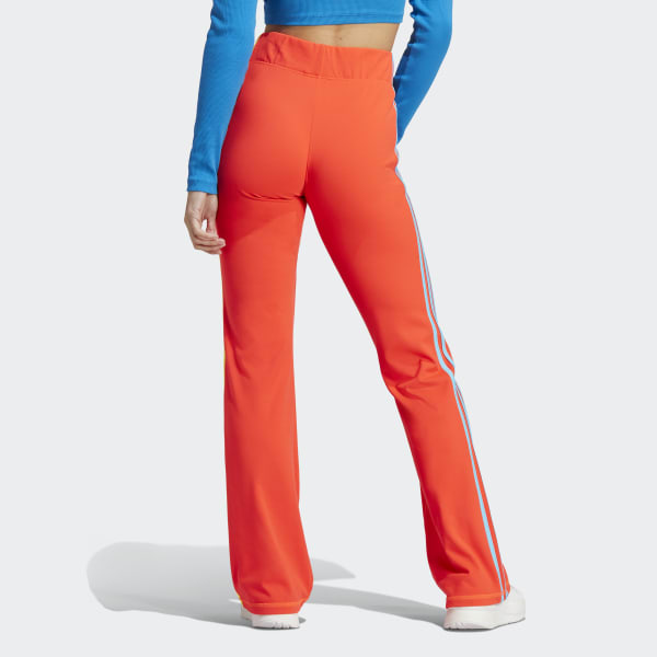 adidas Kidcore Flared-Leg Pants - Orange | Free Shipping with adiClub ...