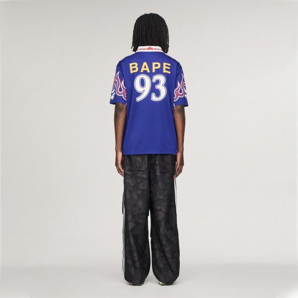 Svart BAPE® JACQUARDBYXOR
