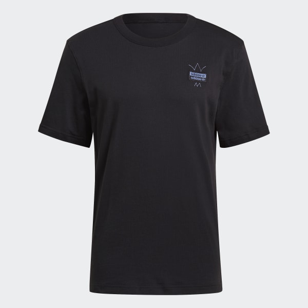 Black R.Y.V. Abstract Trefoil T-Shirt 20729