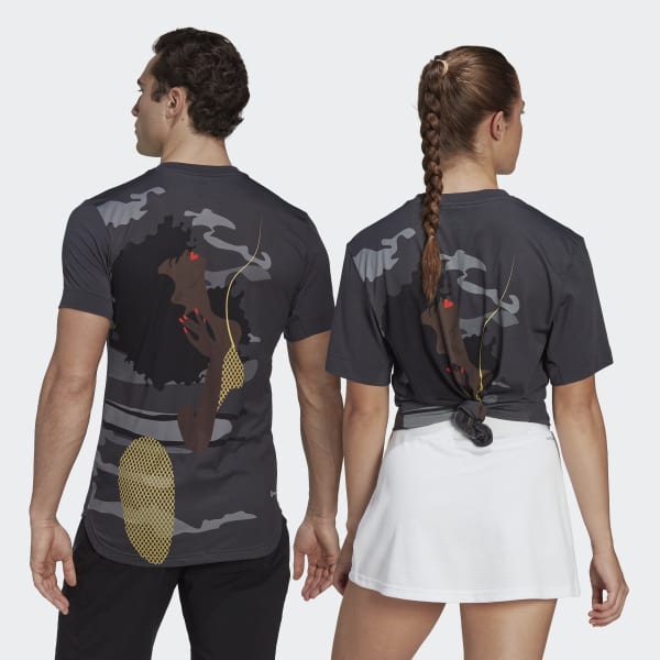 Γκρι Tennis New York Graphic Tee