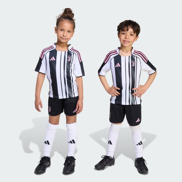 Branco Minikit Principal 25/26 da Juventus – Criança