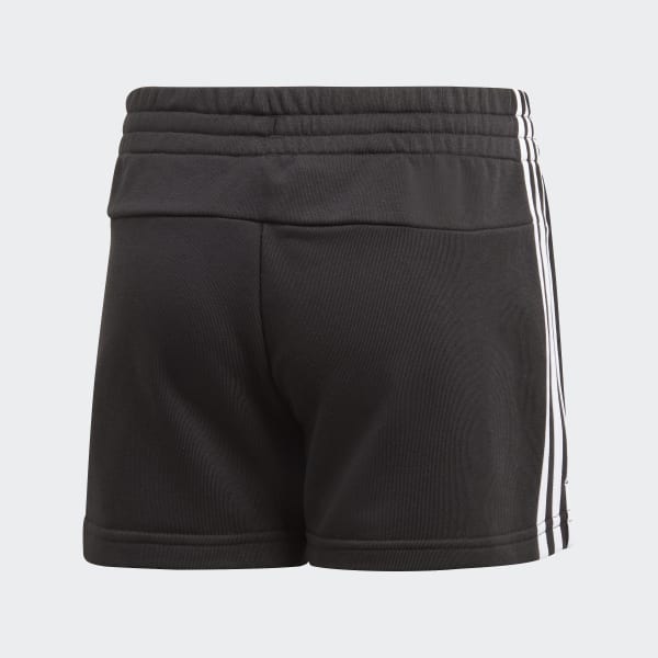 Black Essentials 3-Stripes Shorts FTN02