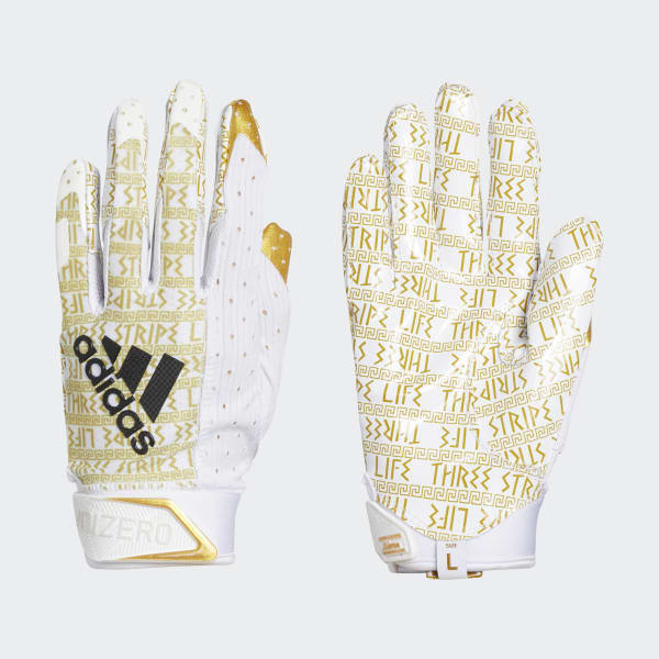 yellow adidas football gloves