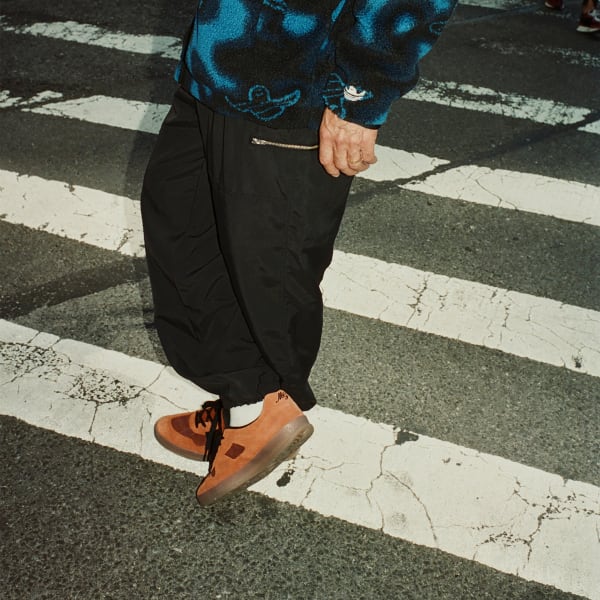 Black Shmoofoil Nylon Canvas Pant