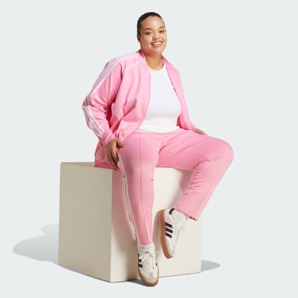 adidas Adicolor Classics SST Track Jacket Plus Size Pink Free Shipping with adiClub adidas US
