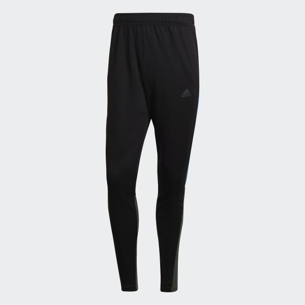 Zwart Ribbed AEROREADY Trainingspak QH815