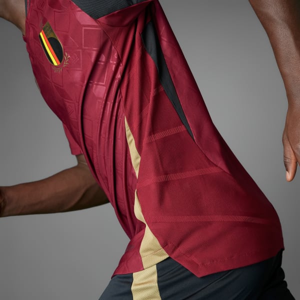 Burgundy Belgium 2024 Home Authentic Jersey