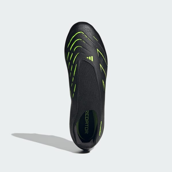 Negro Bota de fútbol Predator League Laceless multisuperficie