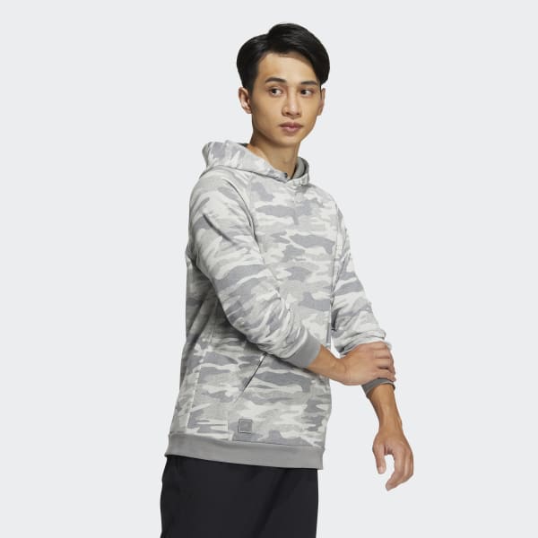 Siva Mikina s kapucňou Go-To Camouflage KP965