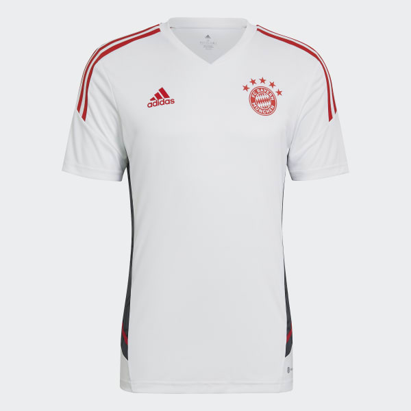 Branco Camisa Treino FC Bayern Condivo 22 WR250