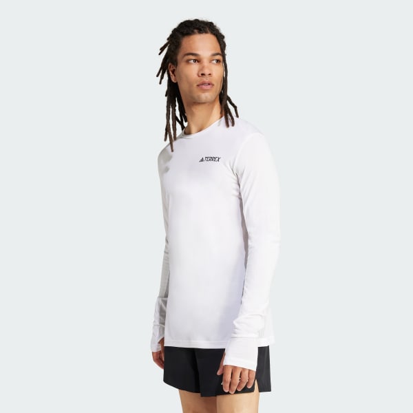 Blanc T-shirt manches longues Terrex Xperior Climacool+
