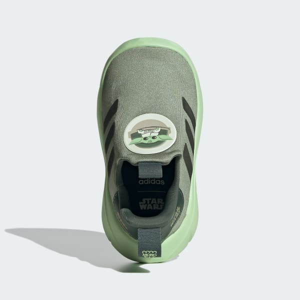 Green ADIDAS STAR WARS THE MANDALORIAN MONOFIT TRAINER SHOES INFANTS