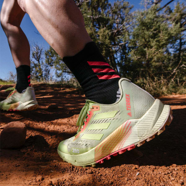 adidas adidas performance terrex agravic Terrex Agravic Flow 2 Trail Running Shoes - Green | women