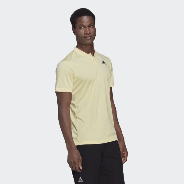 Yellow Club Tennis Polo Shirt