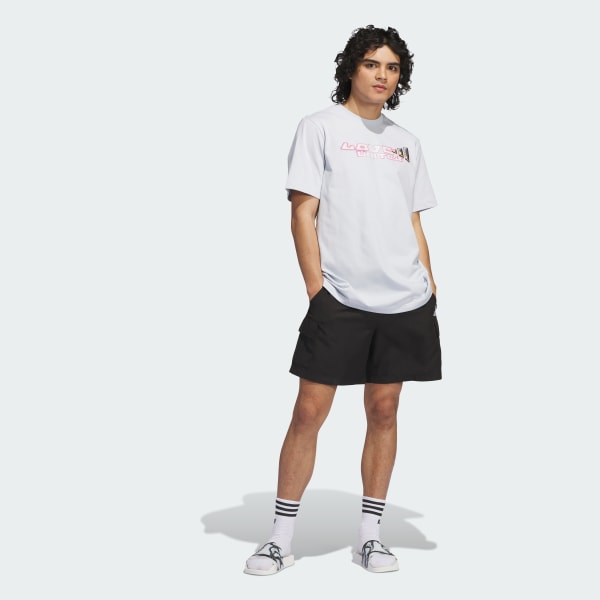 Azul Camiseta Estampada Pride
