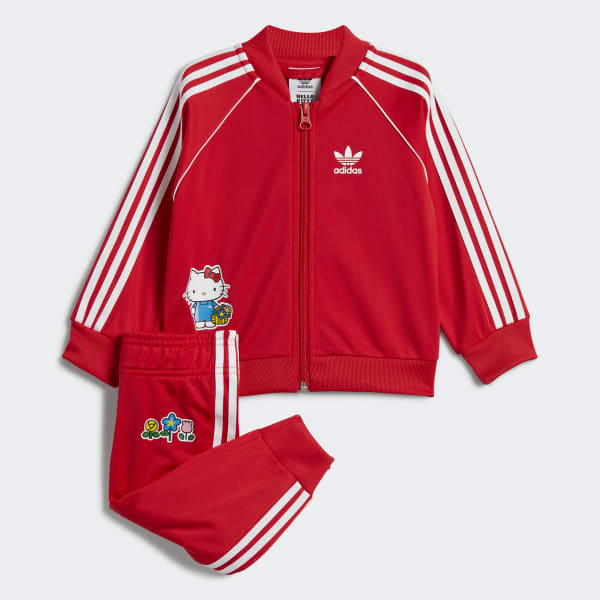 adidas Originals x Hello Kitty SST Set Red adidas Thailand