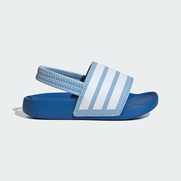 Blauw adilette Estrap Badslippers Kids