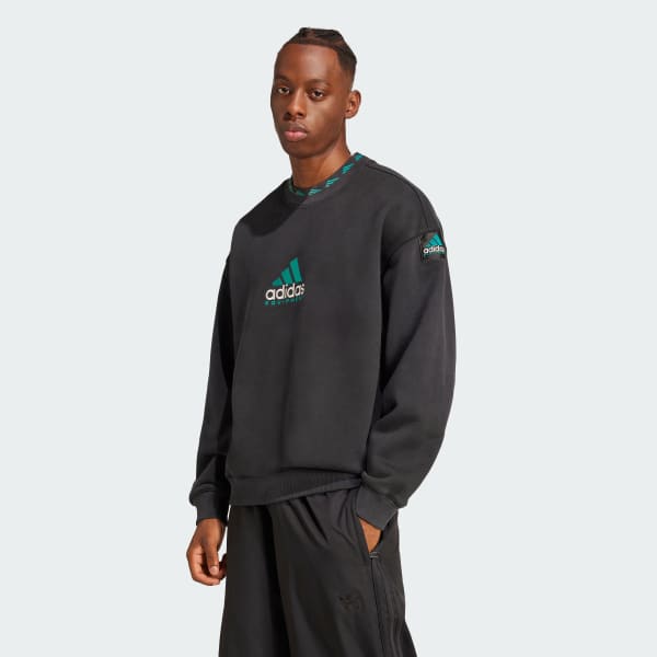 Μαύρο EQT WASH CREWNECK SWTSHRT