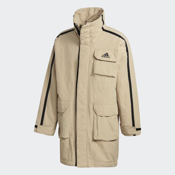 UTILITAS PARKA - Beige adidas | adidas Peru