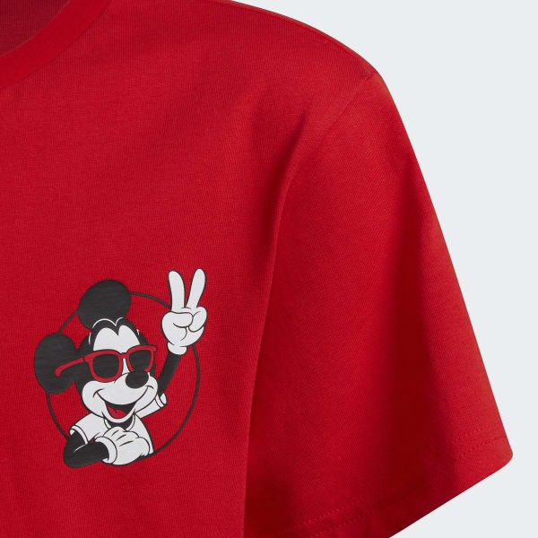 Vermelho Camiseta Disney Mickey and Friends TO236
