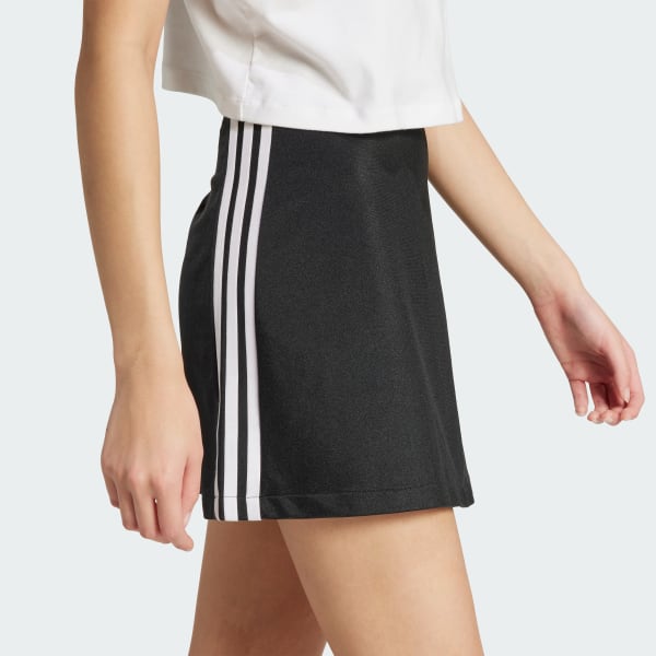 adidas Adicolor 3-Stripes Mini Skirt - Black | Free Shipping