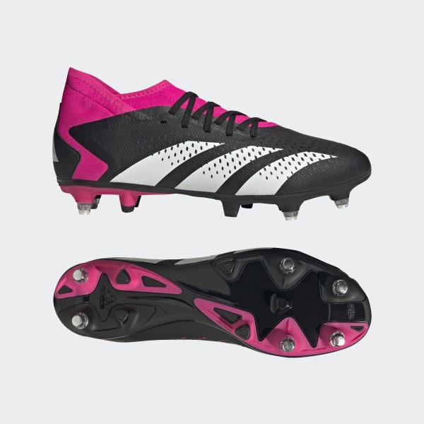 Zwart Predator Accuracy.3 Soft Ground Voetbalschoenen