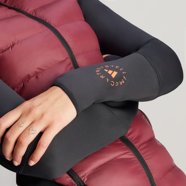 adidas by Stella McCartney kurtka sportowa kolor niebieski