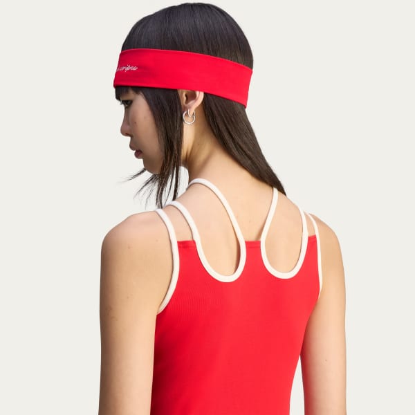 adidas by Avavav Strap Tank Top - Red | Free Shipping with