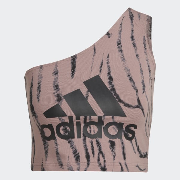 Μωβ Future Icons Animal Print Tank Top