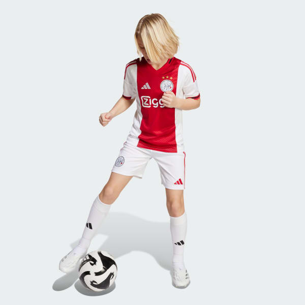 Blanc Maillot domicile Ajax Amsterdam 25/26