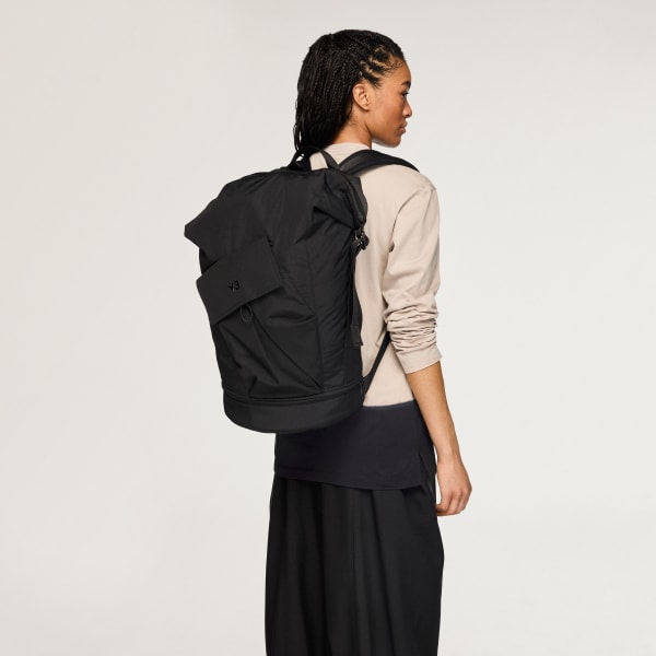 Schwarz Y-3 UTILITY RUCKSACK