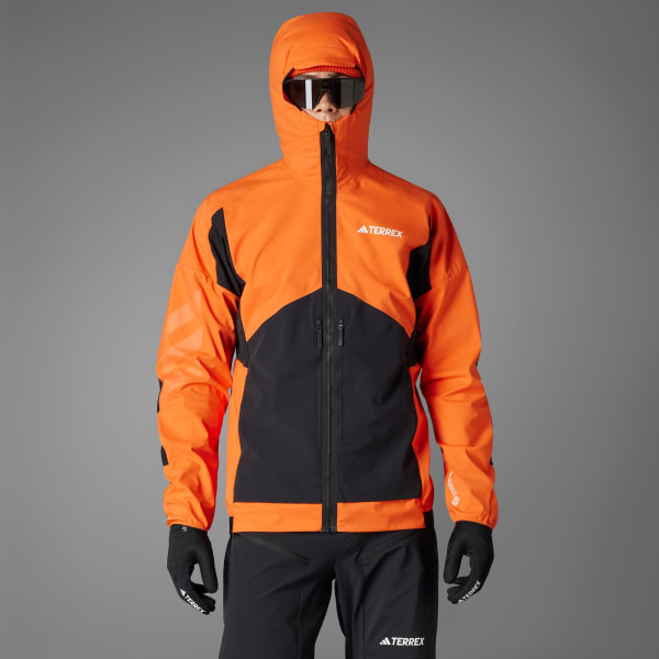 Giacca adidas arancione hot sale