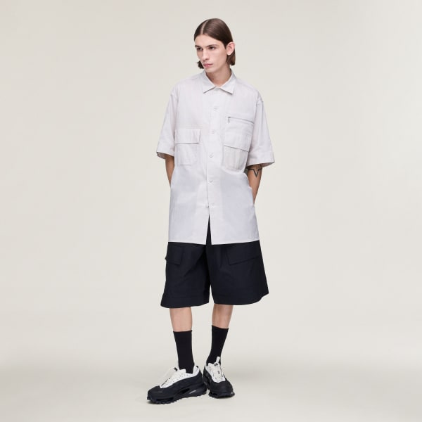 White Y-3 UT SHORT SLEEVE SHIRT