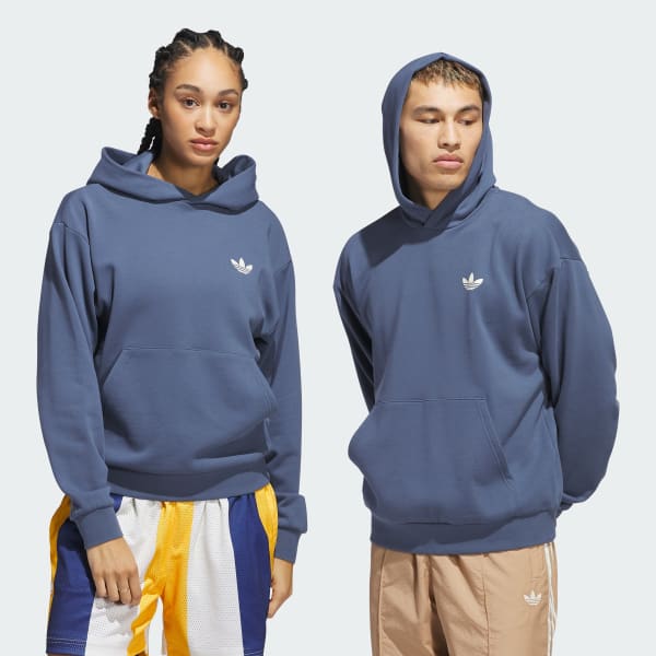 Bleu Sweat-shirt à capuche WWH