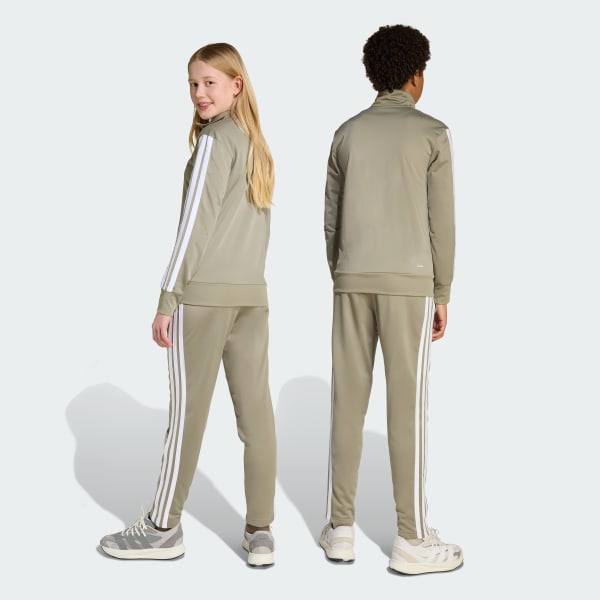 Verde Fato de Treino Climacool Essentials – Criança