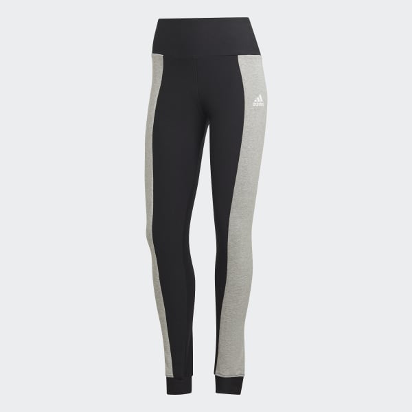 Black Half-Zip and Tights Tracksuit DI478