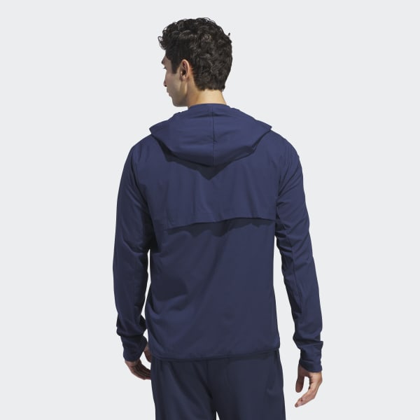 超美品！アディダスclimaproof 防水防風 スポーツジャケット ブルー L Yahoo!オークション -「adidas climaproof l」の落札相場・落札価格