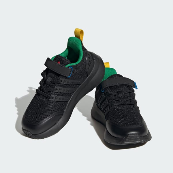 Negro Zapatillas adidas x LEGO® Racer TR21 Tira Regulable de Cierre por Contacto y Pasadores Elásticos