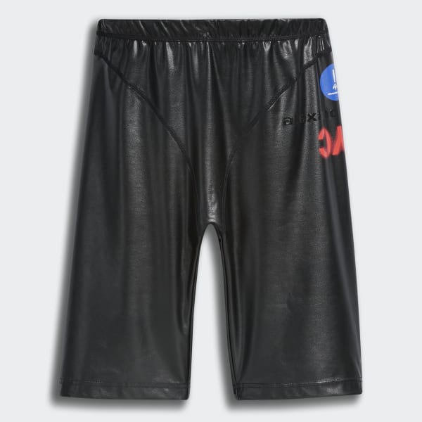 adidas Originals by AW Pleather Shorts 