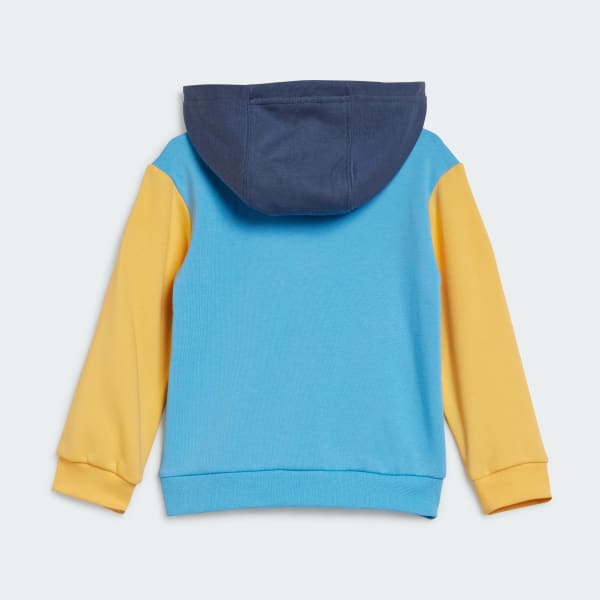 modrá Súprava Essentials Colorblock Jogger Kids