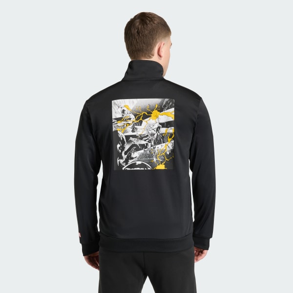 Noir Veste de survêtement Avengers adidas Real Madrid
