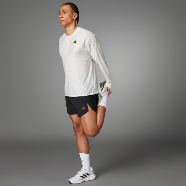 Blanc T-shirt de running Henley Made to Be Remade (Non genré)