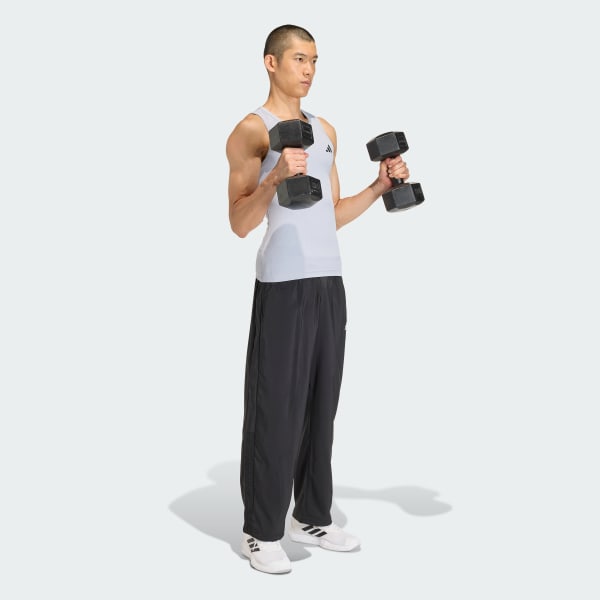 Negro PANTALÓN DE ENTRENAMIENTO POWER ESSENTIALS