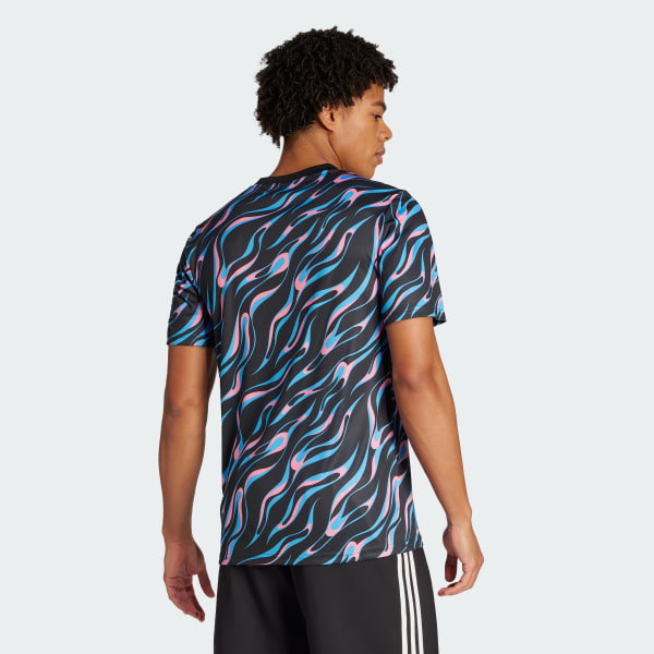 アディダス 半袖 トレーニング ジャージー - ブラック | アディダス