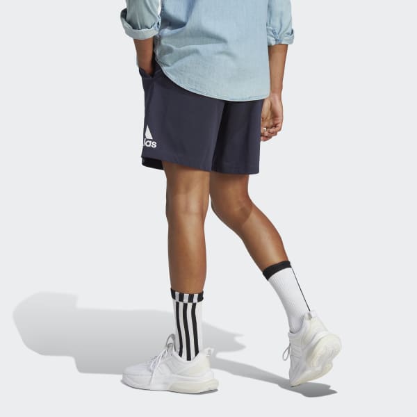 adidas Essentials Logo Shorts - Blue | adidas Australia