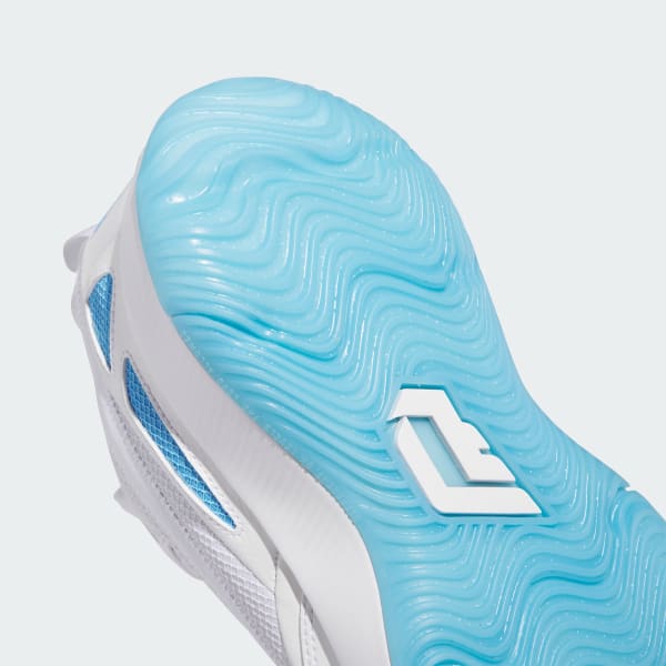 バスケットシューズ DAME CERTIFIED2 ホワイト/ブルー adidas Dame Certified 2 Basketball 