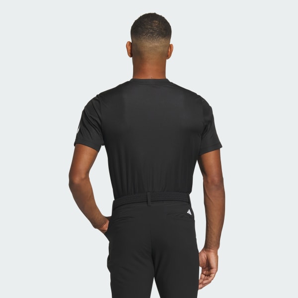 Black AEROREADY 3-Stripes Crewneck Tee