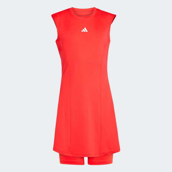 Rouge Robe Tennis Pro Climacool Enfants