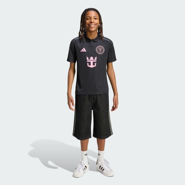 Zwart Inter Miami 26/27 Messi Uitshirt Kids